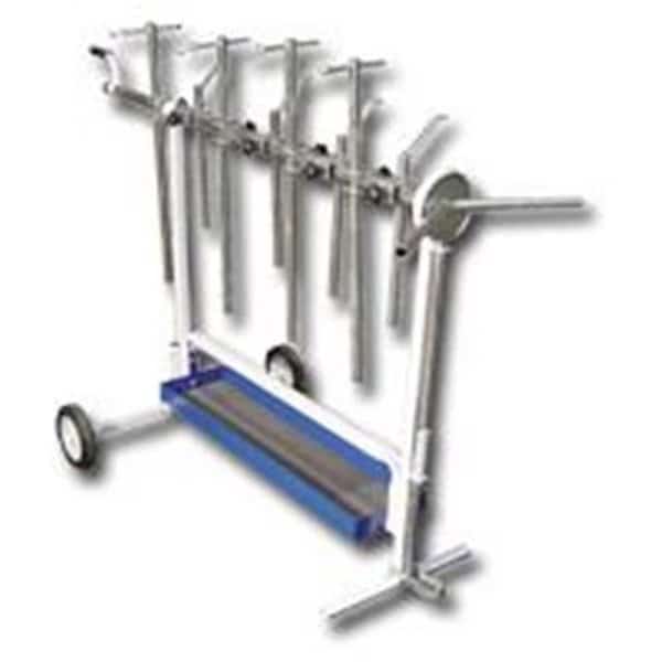 Pneumatic Universal Rotating Super Work Stand for Paint and Body