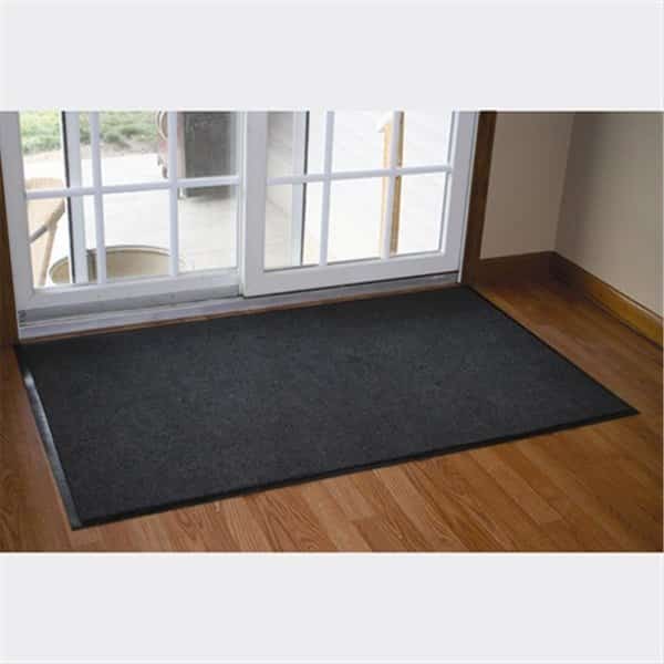 654S0035CH 3 ft. W x 5 ft. L Wipe-N-Walk Entrance Mat in Charcoal