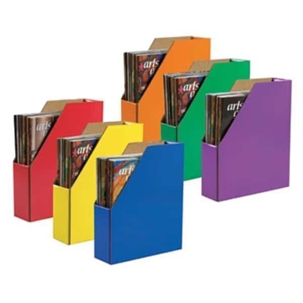 Pacon Corporation PAC1327 Classroom Keepers 6 per Pack Magazine Holder Asstd