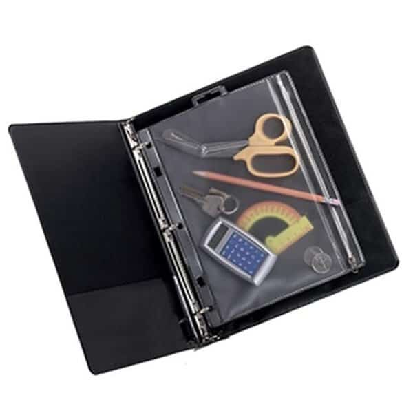 Esselte Corporation ESS68504 Oxford Zipper Mesh Binder Pockets 10 .50 X 8