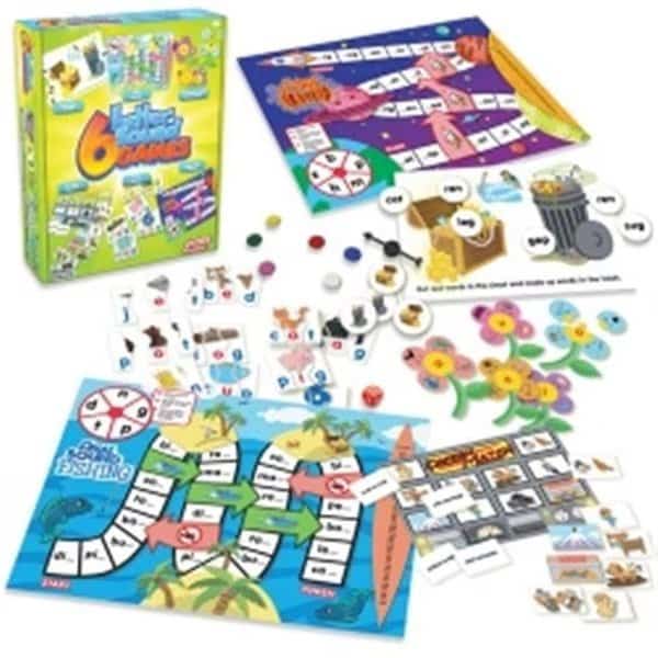 Junior Learning JRL400 6 Letter Sound Games