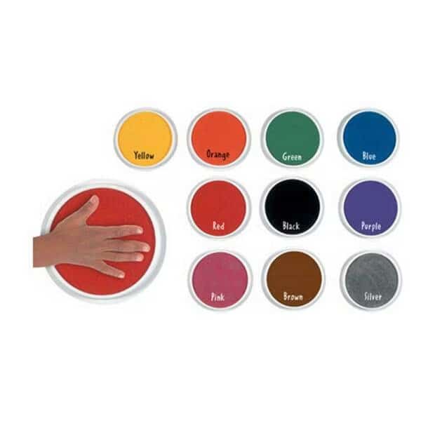 Center Enterprises Jumbo Circular Washable Pads Class-Room Kit