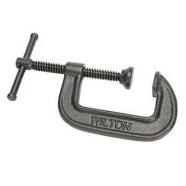 Walter Meier Manufacturing Inc WL22001 0 in.-2.50 in. Jaw Opening 1.75 in.Throat Depth C-Clamp