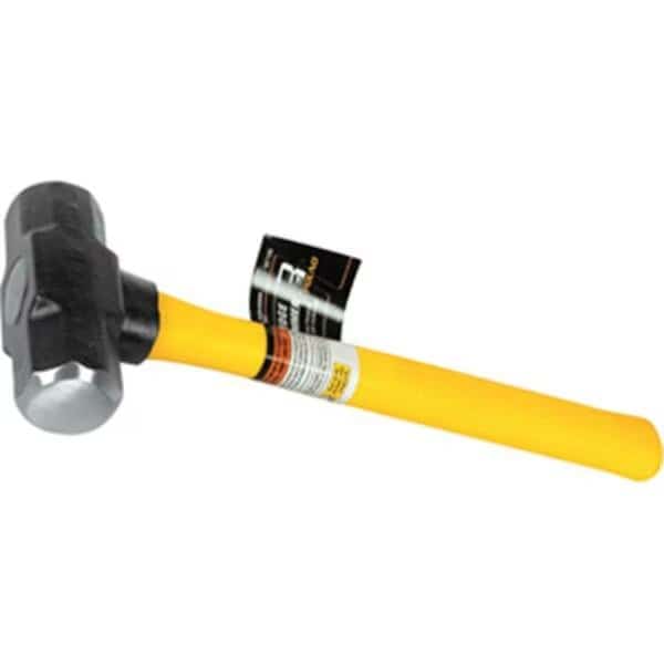 3lb Sledge Hammer 14.8 in. Anti Shock Fiberglass Handle