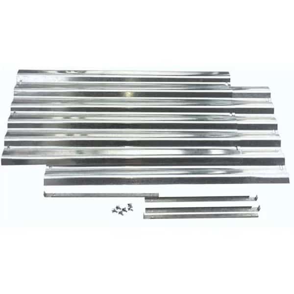 EarthMark MGB-H044 Alto Series 36 x 17 in. Galvanized Metal Raised Garden Bed Extension Set