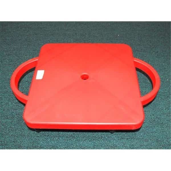 Everrich EVB-0021 12 Inch Scooter with Handle - Red