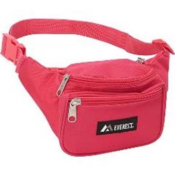 Everest 044KD-HPK Signature Waist Pack - Standard - Hot Pink