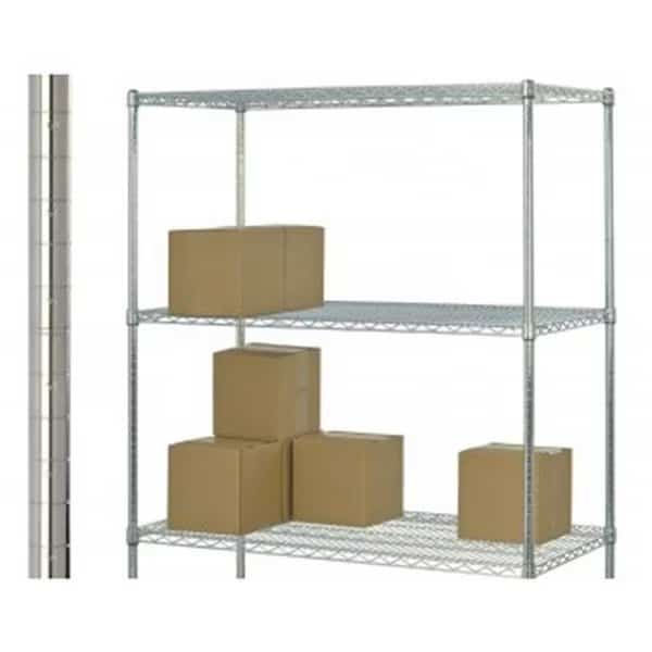 Focus Foodservice FG063C Chromate post 63 in.
