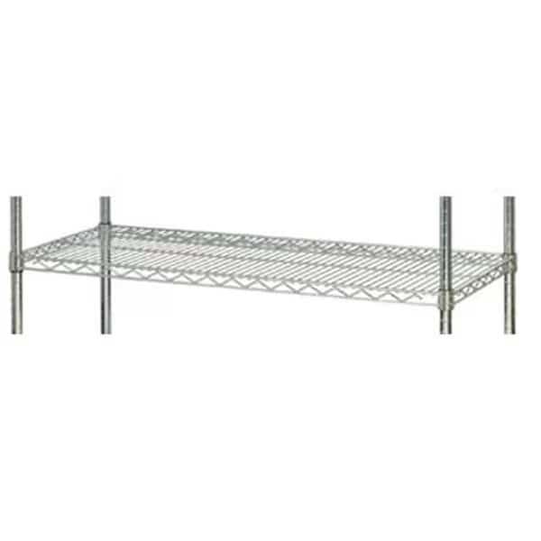 FocusFoodService FF2454C 24 in. W x 54 in. L Wire Shelf - Chrome