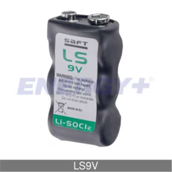 Compatible with Saft 9 Volt Size Lithium Battery - 9.0V 1200mAh