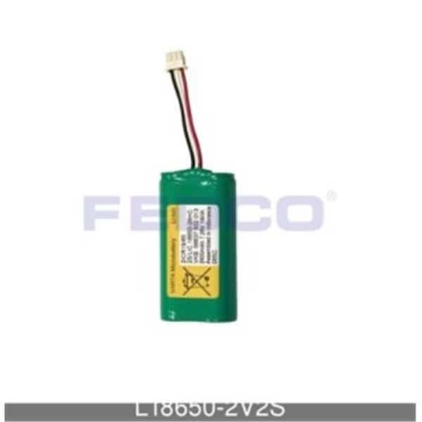Varta L18650-2V2S 2600 mAh 7.4V Off Shelf Battery for Medical Industrial & Consumer Applications; Green Heat Shrink