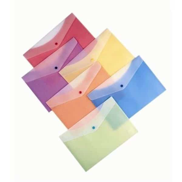 Filexec Poly Envelope; Letter Size; Pack 12