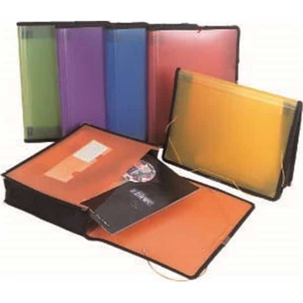 Filexec Single Pocket Expanding File; Letter Size; Assorted; Pack 6, Filexec, Mfr#: 711888501250