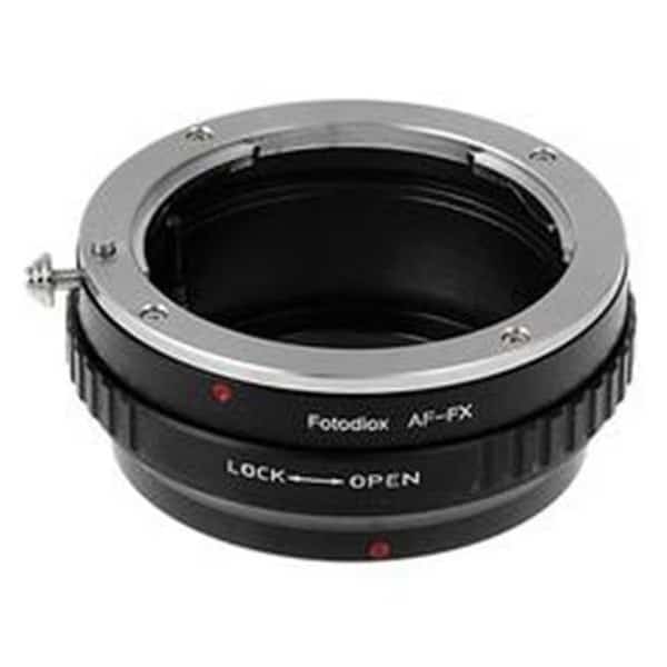 Fotodiox SnyA-FXRF Lens Mount Adapter - Sony Alpha A-Mount DSLR Lens To Fujifilm X-Series Mirrorless Camera Body with Built in Aperture Control Dial