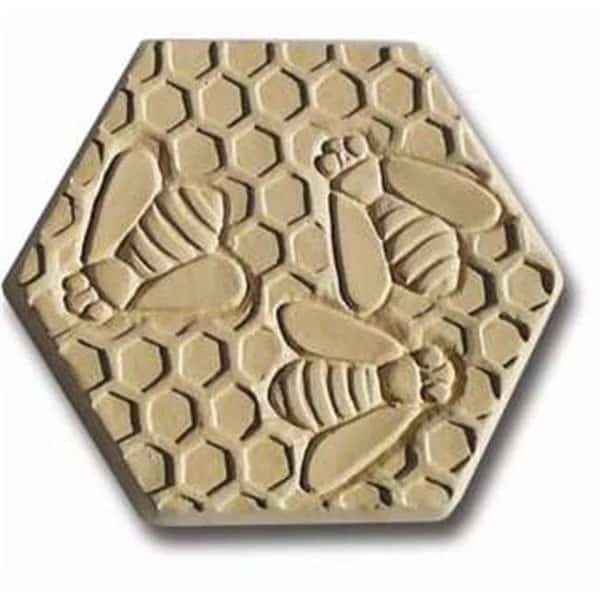 Garden Molds X-BEES8002 Bees Stepping Stone Mold- Pack of 2