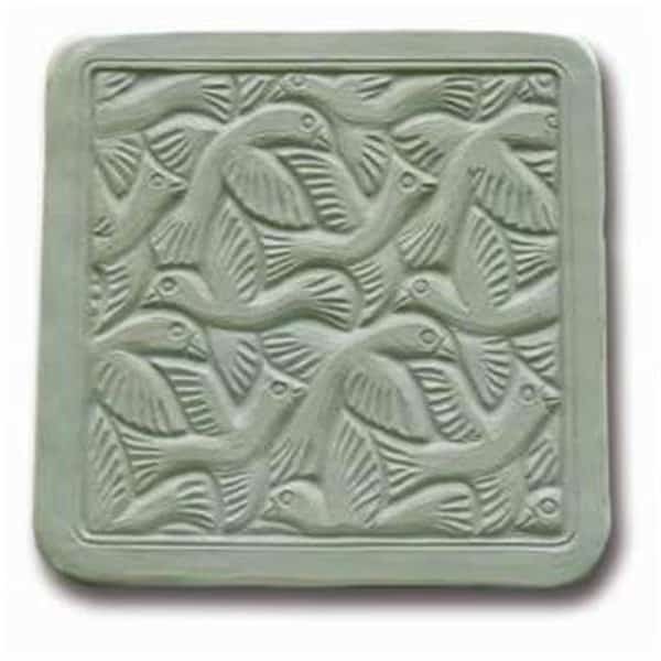 Garden Molds X-BDF8032 Birds in Flight Stepping Stone Mold- Pack of 2
