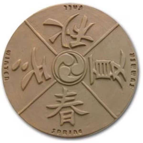 Garden Molds X-FOUR8036 Four Seasons Stepping Stone Mold- Pack of 2
