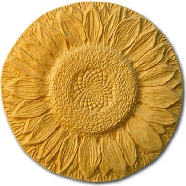 Garden Molds X-SFLWR8034 Sunflower Stepping Stone Mold- Pack of 2, Garden Molds, Mfr#: X-SFLWR8034