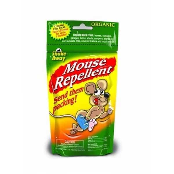 Shake-Away SHAKE4152424 Mouse Repellent Pack 4-1.5oz