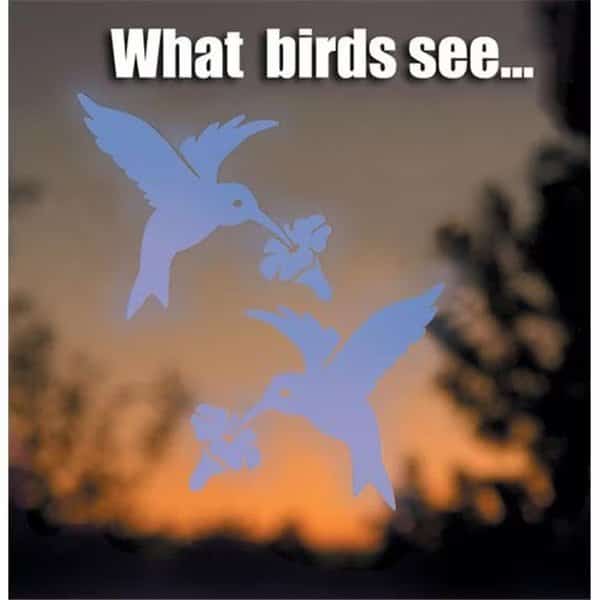 Window Alert WINDA5 Alert Bird Safety Window Decals - Hummingbird