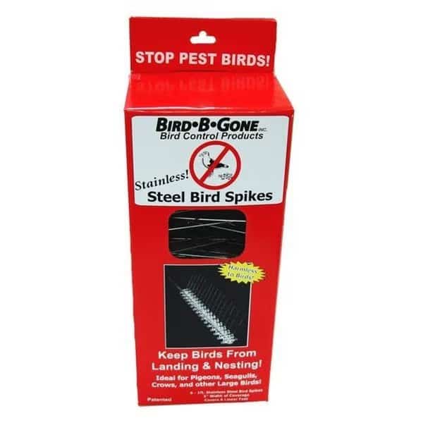 Bird B Gone Inc. BBGMM200156 5" Stainless Steel Bird Spikes