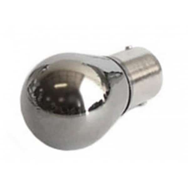 GP-Thunder GP-1157-CR Chrome Silver Red Bulbs Turn Signal Brake