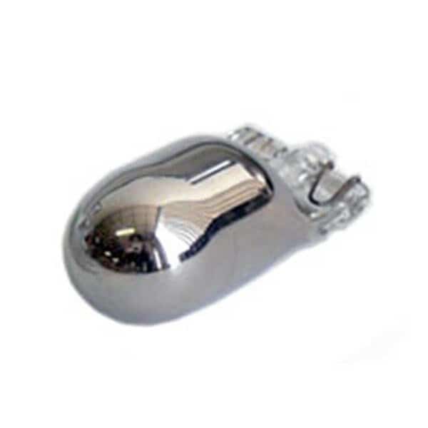 Universal Fitment Chrome Mini Waffle Mount Bulbs - Amber