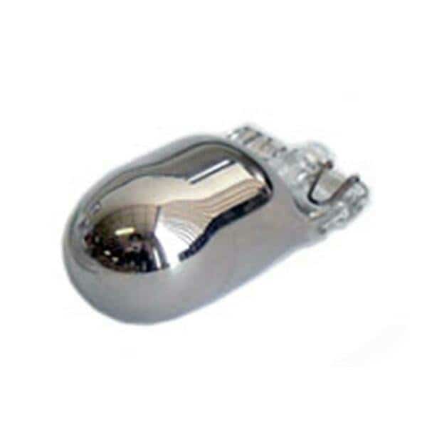 Universal Fitment Chrome Mini Waffle Mount Bulbs - White