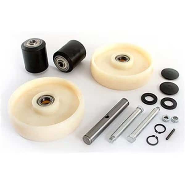 Lift-Rite - Big Joe GWK-L55-CK L-55 Complete Wheel Kit for Manual Pallet Jack - Black