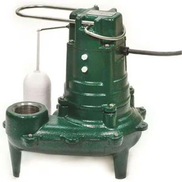 267-0001 0.5 HP Sewage Ejector Nonclog Pump