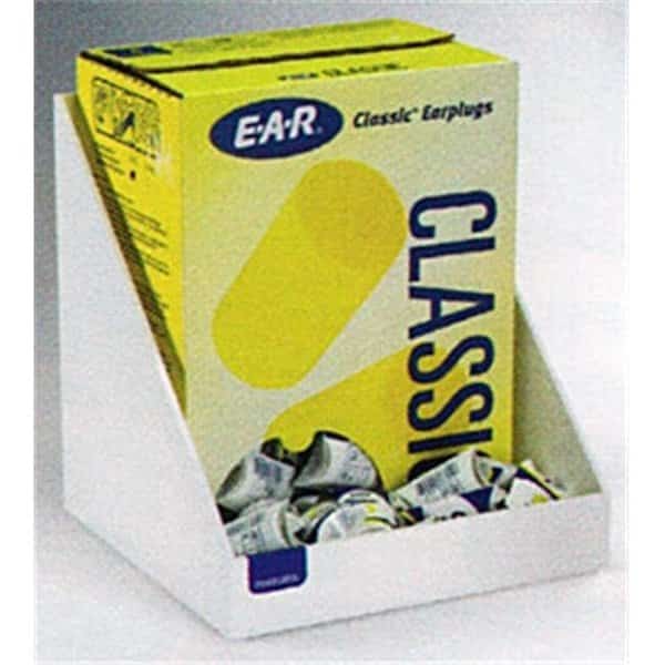 RackEm Racks 5132-W 200-Pair Foam Ear Plug Tray - White Heavy- Duty Plastic