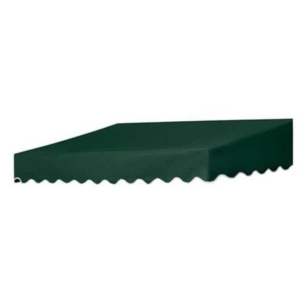 IDM Worldwide 3020907 Traditional Door Canopy Burgundy 6 ft.