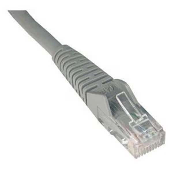 Cat6 Patch Cable 10ft 1 x RJ-45  1 x RJ-45 Patch Cable Gray