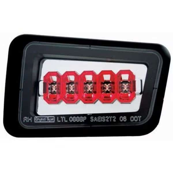 IPCW LEDT-343BPC Hummer H2 2005 - 2008 Bumper Lights Rear Crystal Clear