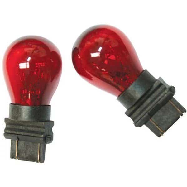 IPCW CWB-3157 Colored Bulb 3157 Waffle Mount Red