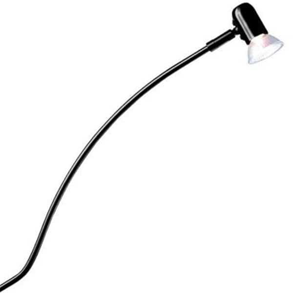 Low Voltage Series 128 with 18 in. Steel Arm, Clamp Mount, Black Finish