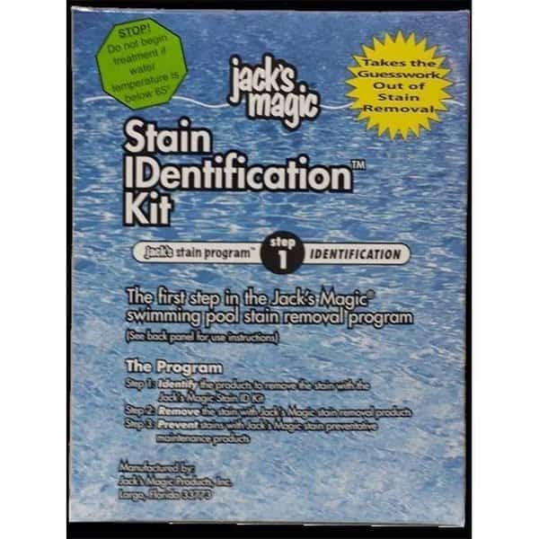 Jacks Magic JMSTAINID Stain Identification Kit; 4 oz