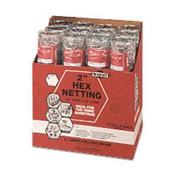 Mat 24in. x 25ft. 2in. Mesh Hexagonal Poultry Netting  308464B