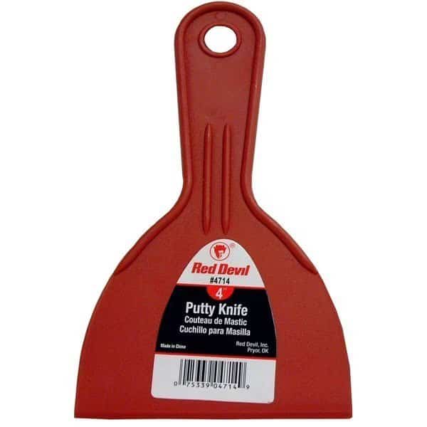 Red Devil 4in. Plastic Putty Knife  4714