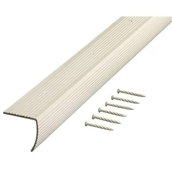 M-d Products 72in. Silver Fluted Stair Edging  78105