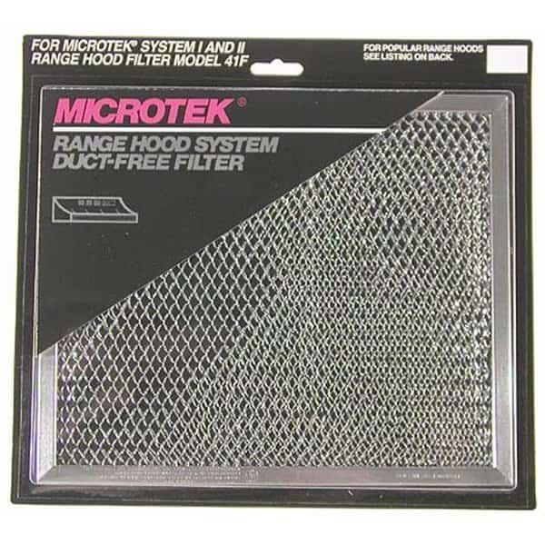 Broan/nautilus 41F Ductless Range Hood Grease Filter