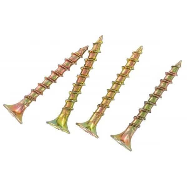 Prime Source  3in. Gold Screws For General Construction  3GS5
