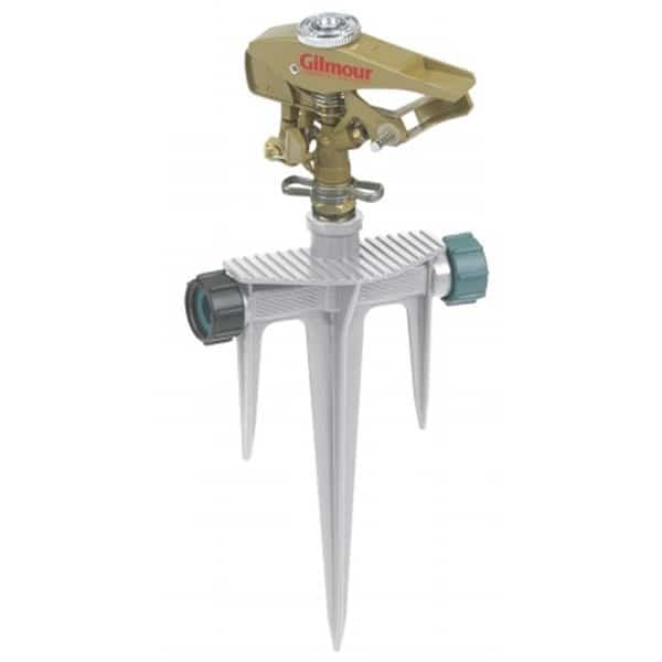 Metal Pulsating Sprinkler Head On Zinc Spike 167MMS