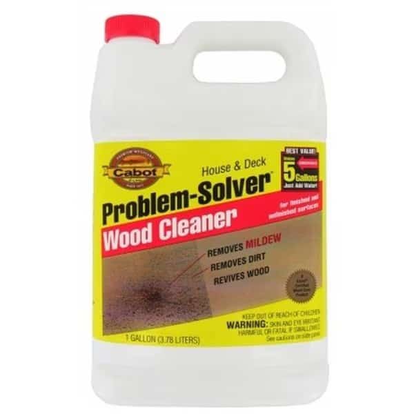 Valspar Brand 1 Gallon Problem-Solver Wood Cleaner  140-8002 GL - Pack of 4