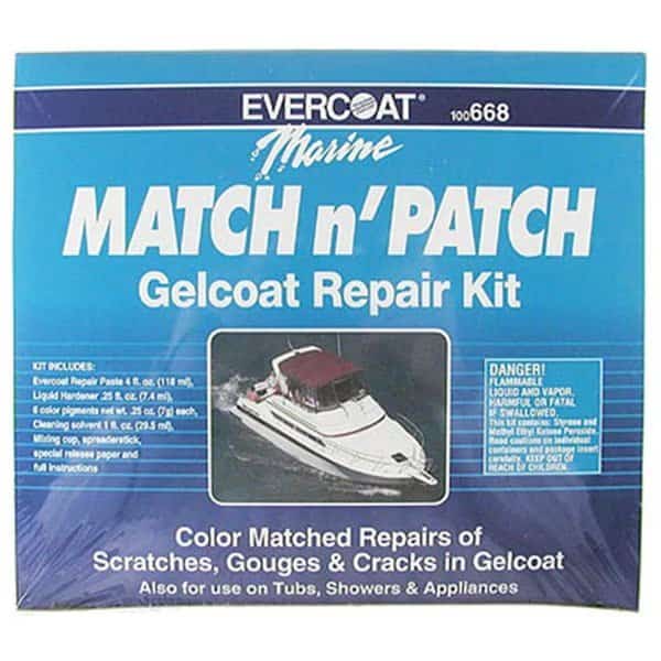 Marine Match N Patch Gelcoat Repair Kit