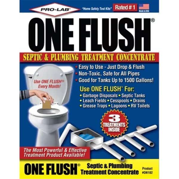 ON102 One Flush Septic & Plumbing Treatment Concen