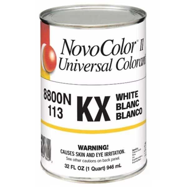 Valspar Brand 76-8800N QT 1 Quart KX White NovoColor II