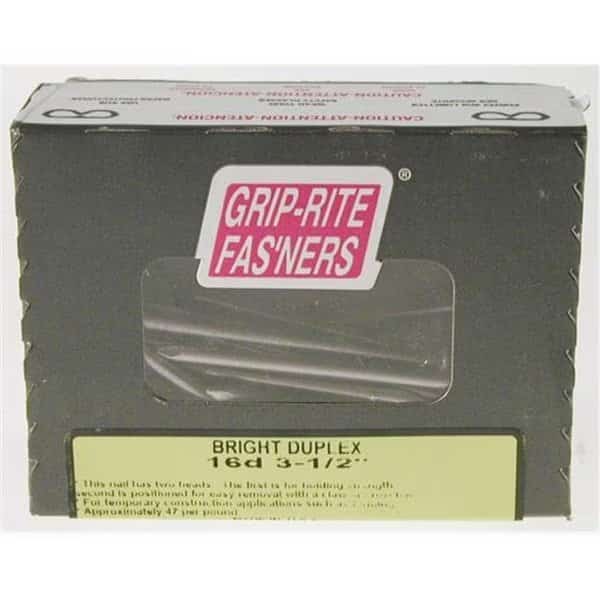 Common Nail, 3-1/2 in L, 16D