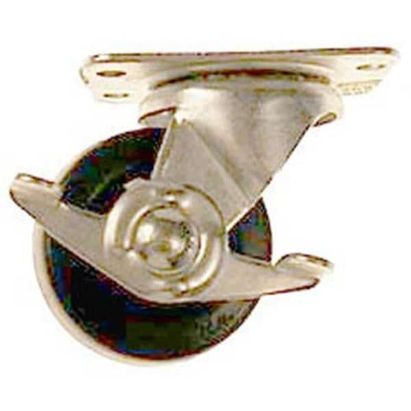 2in. Rubber Wheel Swivel Plate & Side Brake Casters