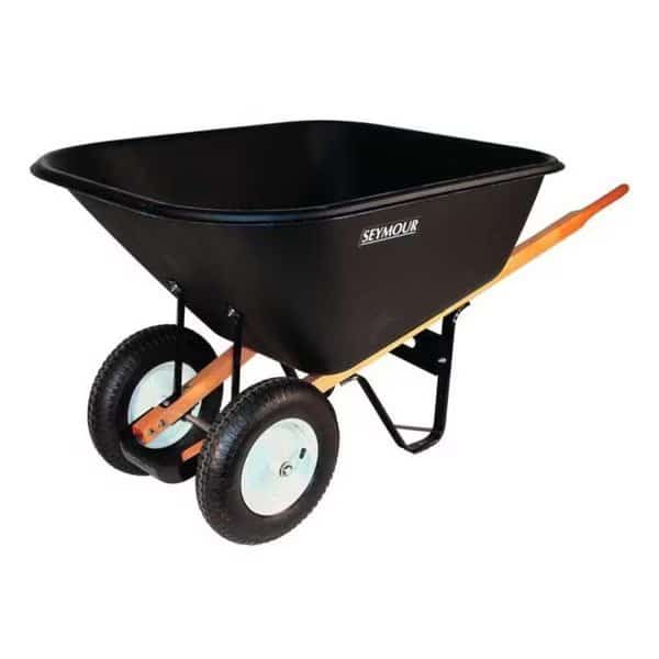 Seymour Midwest Llc WB-10P 10 Cubic Feet Wheelbarrow